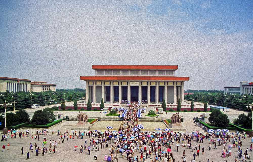 Plein van de Hemelse vrede TIANANMEN Plein In Beijing